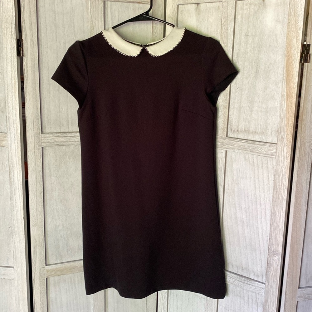 Cooperative Black dress with White Collar
